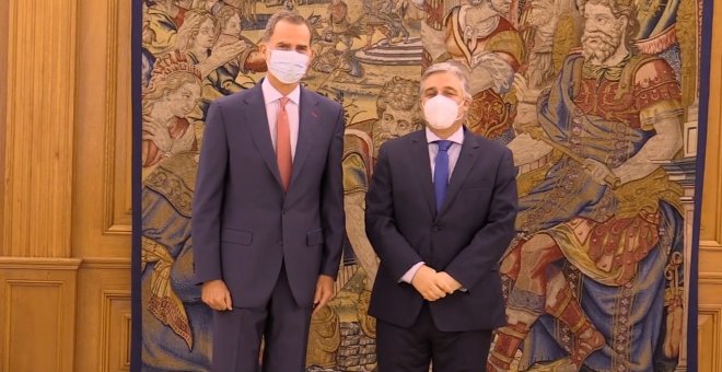 Felipe VI retoma su agenda tras el anuncio de la marcha de Juan Carlos I