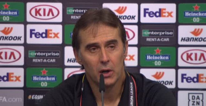 Julen Lopetegui: "El equipo ha demostrado carácter y mentalidad"