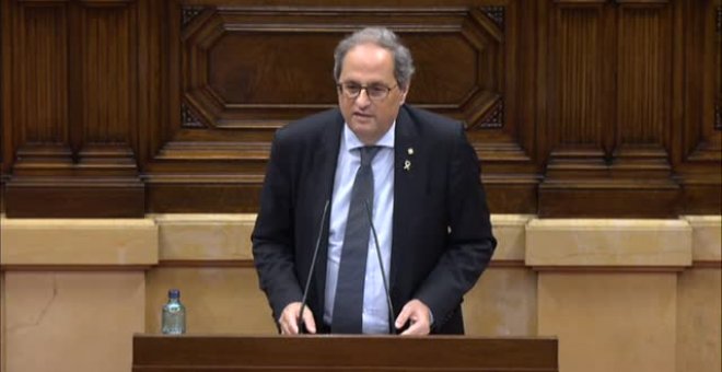 Torra exige la abdicación de Felipe VI o un referéndum sobre la monarquía