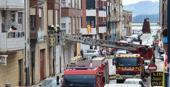 Extinguido un incendio en una vivienda de Santoña