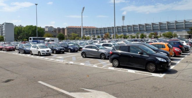 Habilitadas 80 plazas más en el parking de los Campos de Sport de El Sardinero en un espacio en desuso