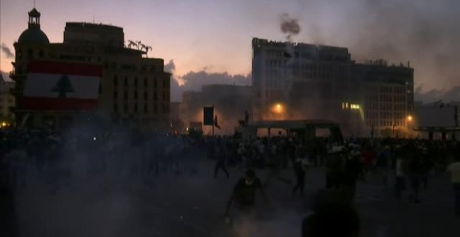 La ira y la rabia se abren paso en las calles de Beirut