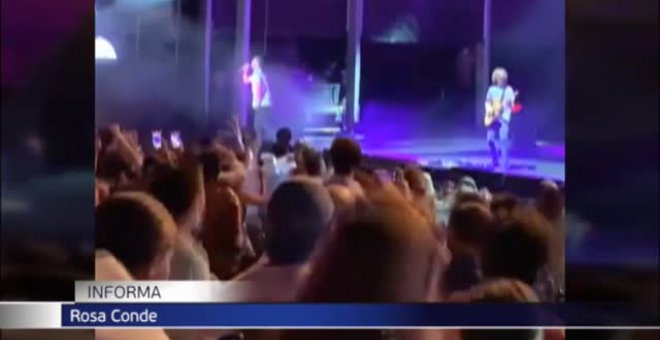 El cantante de Taburete explica en un vídeo su versión de lo ocurrido en el concierto