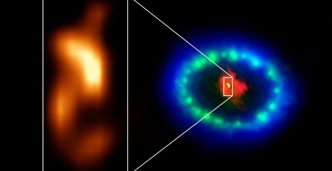 Una joven estrella de neutrones se esconde donde explotó una supernova hace 33 años