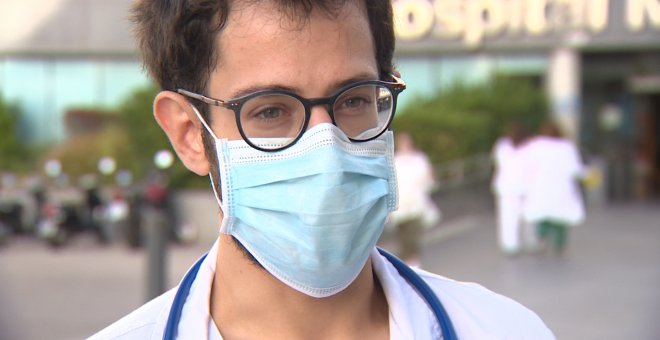 Pedro Viaño Nogueira, médico residente del Hospital Niño Jesús