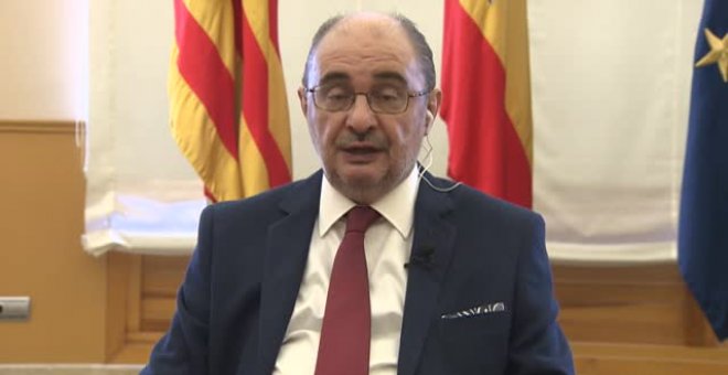 Lambán sobre la situación del coronavirus: "En Zaragoza se ha producido una especie de 'tormenta perfecta'"