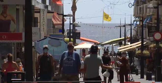 Agosto de contrastes en Benidorm