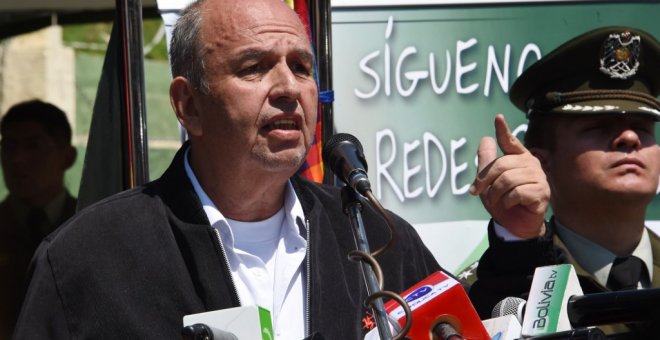El ministro de Gobierno de Bolivia dice que "meter bala sería lo correcto" para acabar con las protestas