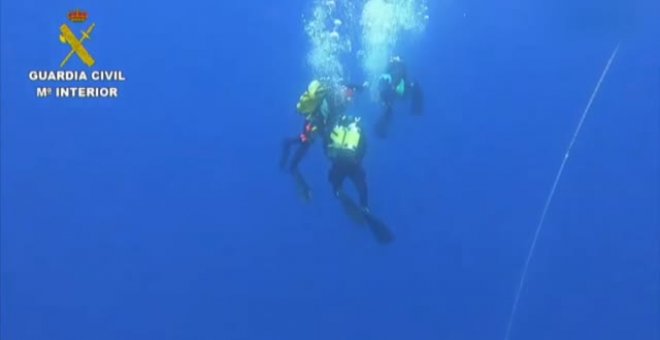 Complicado rescate del cadáver de un submarinista en Mallorca