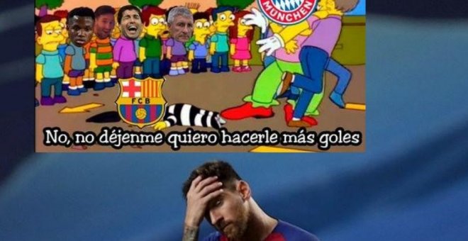 Los mejores tuits y memes de la dolorosa derrota del Barça
