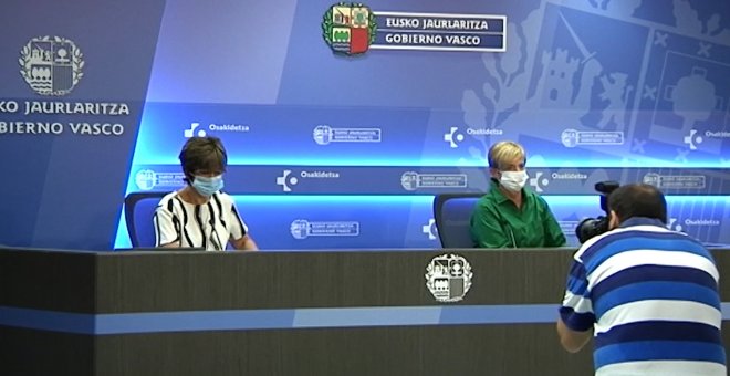 Murga y Tapia comparecen en rueda de prensa en Bilbao