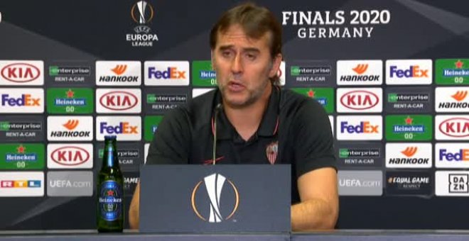 Lopetegui: "Llegamos con muchísima ilusión y eso tiene que poder con todo"