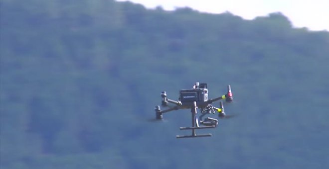 Galicia utiliza drones para vigilar los montes y prevenir incendios