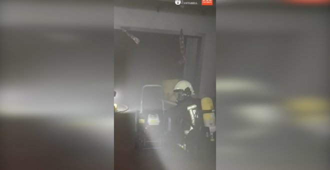 Sofocado un fuego en un almacén de textiles del hogar en Ramales (Cantabria)