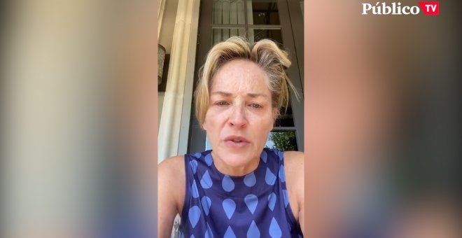 "No votéis a un asesino", el mensaje de Sharon Stone contra Trump