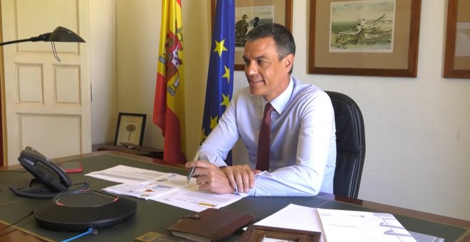 Sánchez preside la reunión del Comité de seguimiento del Covid