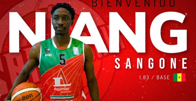 Sangone Niang, velocidad y explosividad para el Grupo Alega Cantabria