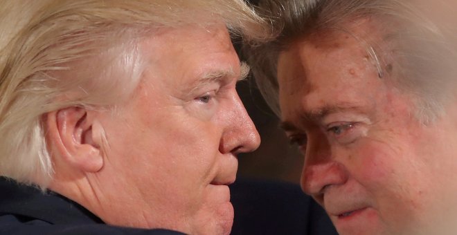 Trump indulta a su exasesor ultraderechista Steve Bannon