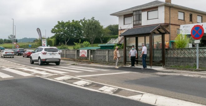 Polanco instala nuevas marquesinas de autobús en Rinconeda y Requejada