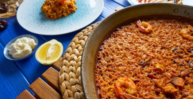 Pato confinado - Arroz del senyoret: paella alicantina para sibaritas perezosos