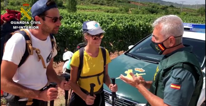 Guardia Civil mejora protección de peregrinos en el Camino de Santiago con ALERTCOPS