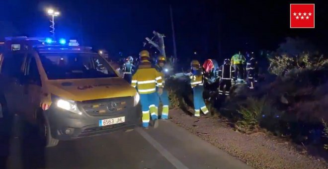 Al menos tres muertos, uno de ellos menor de edad, en un accidente de tráfico en Móstoles