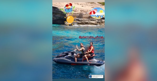 Sergio Ramos muestra cómo disfruta en la playa con su familia