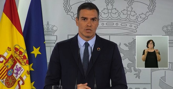 Pedro Sánchez: "El curso escolar debe iniciarse con normalidad"