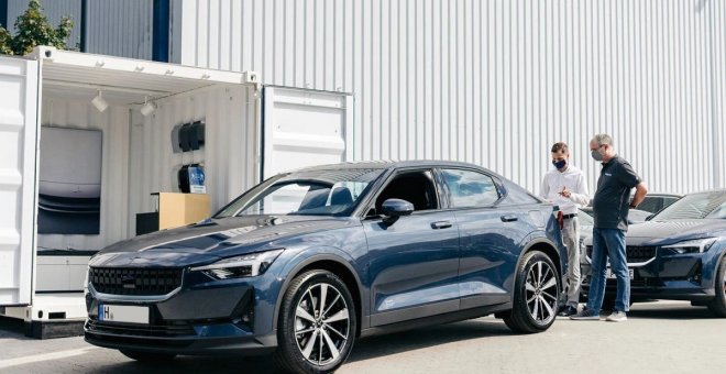 Turno del mercado alemán para las entregas del Polestar 2 eléctrico