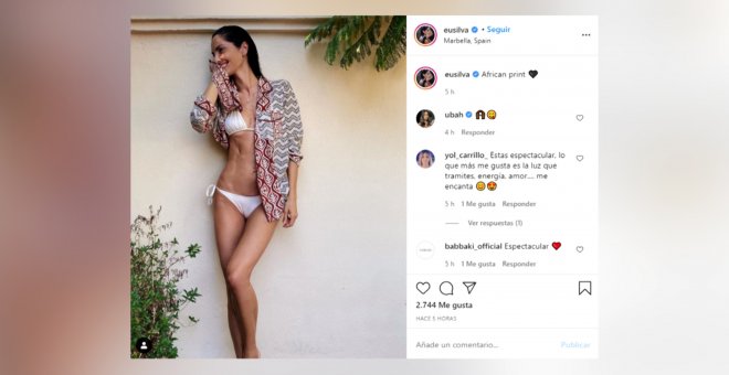 Eugenia Silva se convierte en el cuerpo del día gracias a su sensual posado