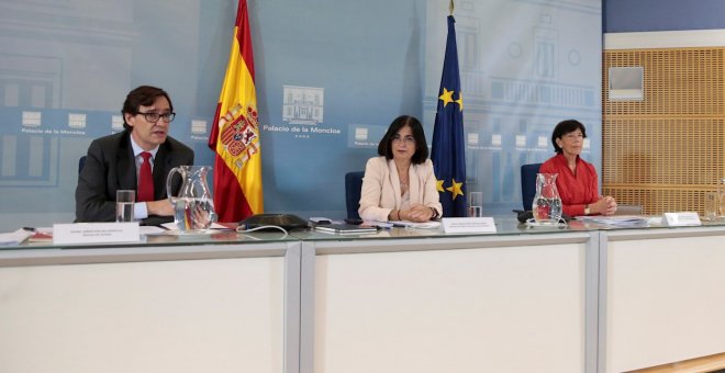 Señal en directo: Rueda de prensa de Celaá, Illa y Darias tras reunión con las CCAA sobre la vuelta al cole