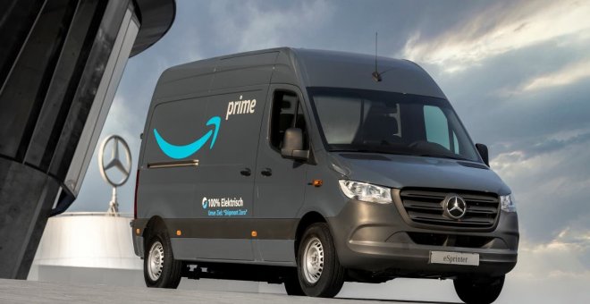 Mercedes-Benz recibe de Amazon el mayor pedido de furgonetas eléctricas en su historia