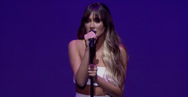 Aitana vuelve a los escenarios 9 meses después