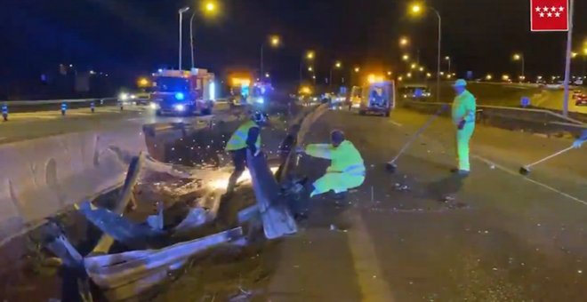 Al menos cinco heridos, tres en estado grave, en un accidente en Fuenlabrada