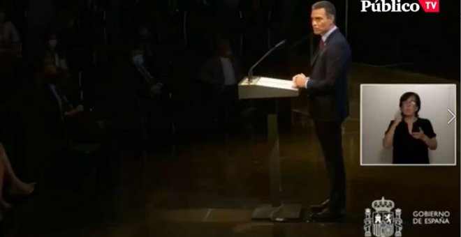 Sánchez pide unidad política: "Nadie no puede arrimar el hombro"