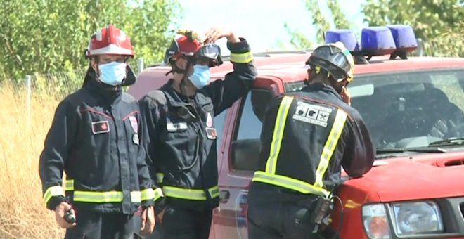 Nivel 2 en el incendio de Cabezuela del Valle y estabilizados en la Sierra de la Silla y Almonaster