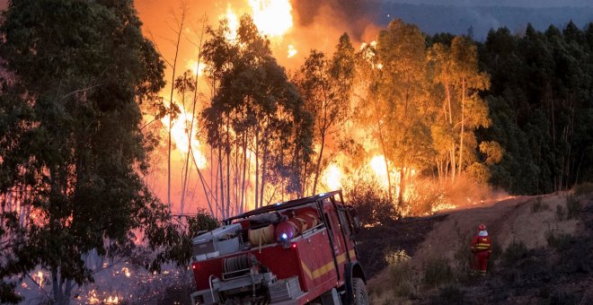Estabilizado el incendio forestal que calcinó 12.000 hectáreas en Huelva