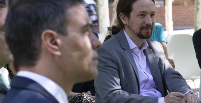 Sánchez e Iglesias encauzan en Moncloa la elaboración y negociación de los Presupuestos