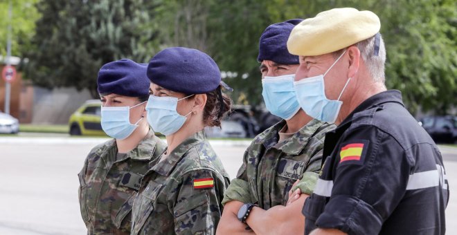 Malestar entre la tropa por forzarles para ser rastreadores "voluntarios", mientras faltan medidas anticovid en el Ejército