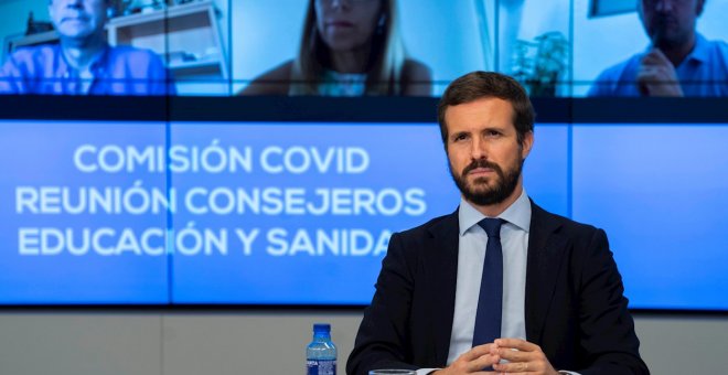 El PP desmiente a Sánchez y niega que Casado negociase renovar los órganos constitucionales con el presidente