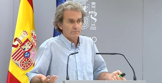 Simón: "No me parece lógico plantear un confinamiento de Madrid; sí está sobre la mesa en algunas zonas"