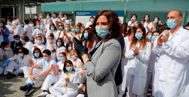 El PP ha cerrado 3.000 camas en hospitales públicos madrileños en diez años, que Ayuso no recupera pese a la pandemia