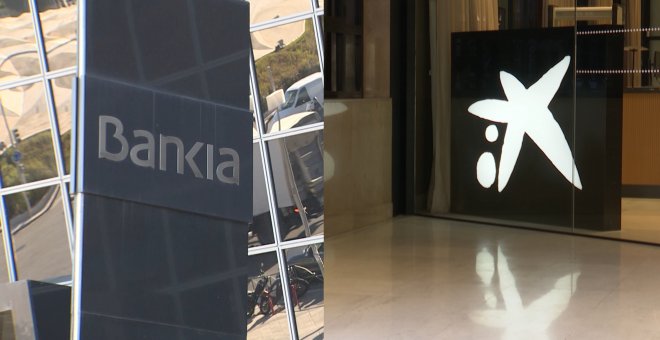 CaixaBank y Bankia estudian una posible fusión para aumentar su rentabilidad ante la crisis