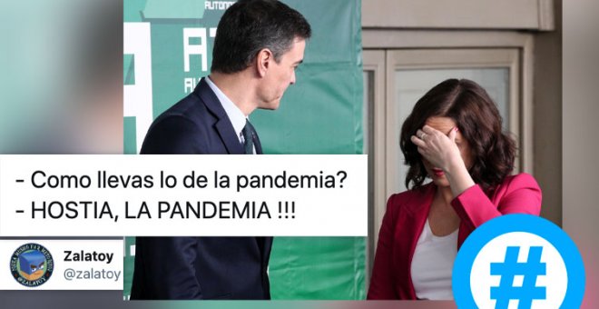 "Las cifras no mienten: la gestión de Simón, Sánchez, Iglesias, Willy Toledo y Bildu con la sanidad madrileña es nefasta"