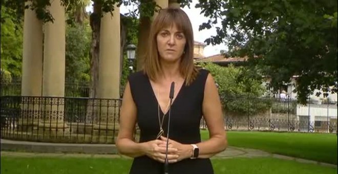 Idoia Mendia asegura que el Gobierno vasco "va a colaborar con el resto de gobiernos"