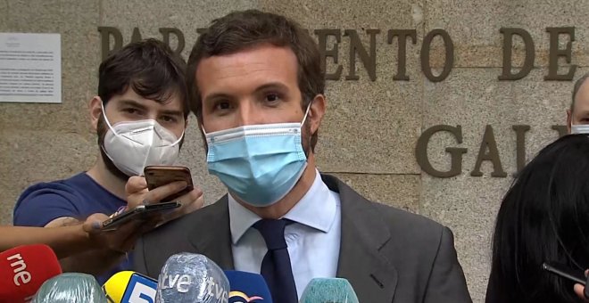 Casado: "Feijóo es una referencia de buena gestión en la política autonómica española"