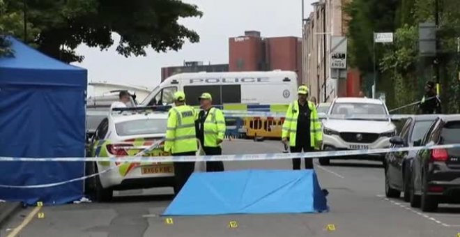 Un muerto y siete heridos en un apuñalamiento múltiple en Birmingham