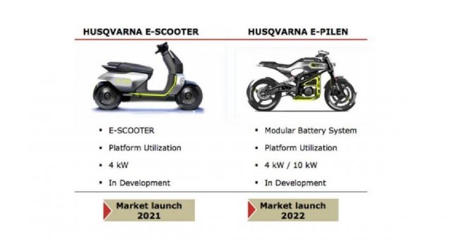 Husqvarna planea una e-Pilen y un scooter hermanado con el futuro scooter eléctrico de KTM