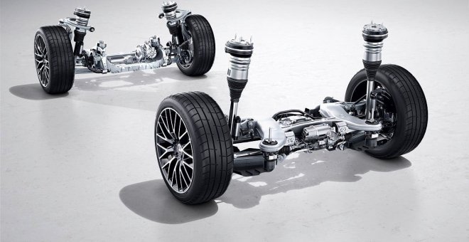 La suspensión electrohidráulica del Mercedes Clase S es ahora capaz de recargar las baterías