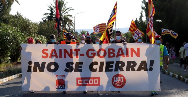 Principi d'acord en la crisi de Saint Gobain amb la recol·locació dels treballadors